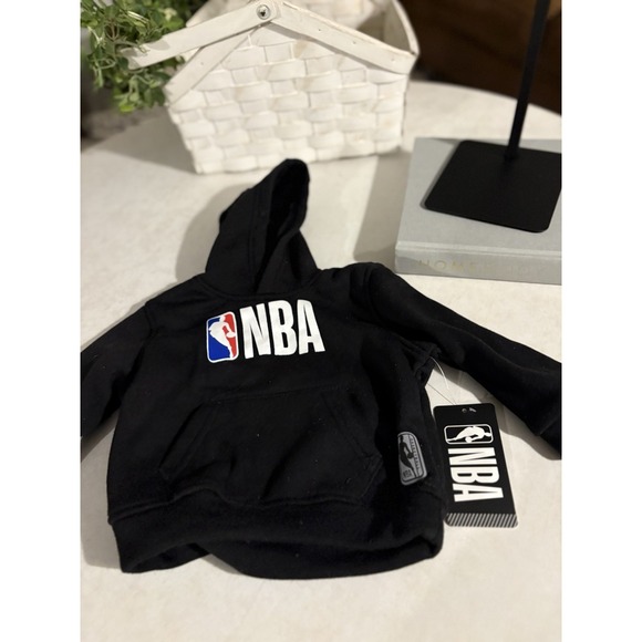 NBA Baby Hoodie Sweatshirt Black Size 6-9M (6-9 Months) Licensed Basketball - Picture 3 of 5